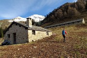 Sulle nevi alle baite alte in Arete-Valegino dal Forno di Cambrembo il 1 dicembre 2016 - FOTOGALLERY